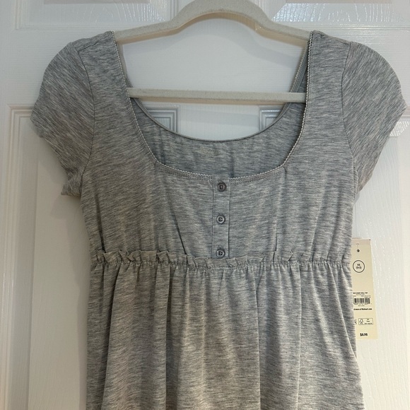 Heather Gray Women's Blouse New With Tags never worn - Picture 4 of 6